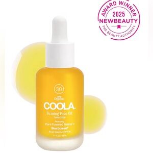 NWT COOLA Organic Firming Face Oil - Yellow